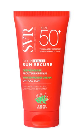 SVR Sun Secure Blur SPF50+ Αντηλιακή Κρέμα Προσώπου με Ματ Αποτέλεσμα & Χρώμα 50ml