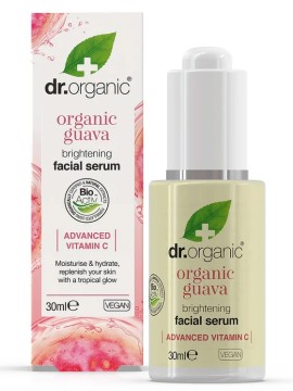 Dr.Organic Guava Gel Facial Serum Ορός Προσώπου για Ενυδάτωση & Λάμψη 30ml