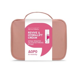 Tecnoskin PROMO Revive & Hydra Lift Cream Κρέμα Προσώπου για Επιδερμίδες 40+, Εγκατεστημένες Ρυτίδες 50ml - ΔΩΡΟ Νεσεσέρ