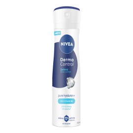Nivea Derma Control Defend Γυναικείο Αποσμητικό Spray για 72 ώρες Προστασίας 150ml