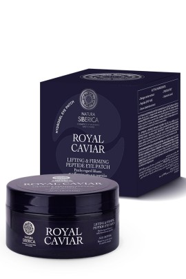 Natura Siberica Royal Caviar Lifting & Firming Peptide Eye Patches με Σύμπλεγμα Πεπτιδίων για Lifting Effect 60 Τεμάχια