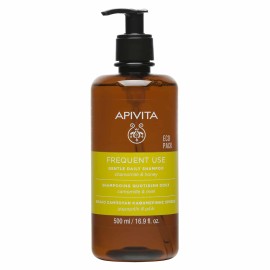 Apivita Frequent Use Eco Pack Σαμπουάν για Καθημερινή Χρήση με Χαμομήλι & Μέλι 500ml