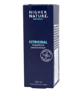 Higher Nature Citricidal Grapefruit Συμπλήρωμα Διατροφής για το Πεπτικό Σύστημα και την Ενίσχυση του Ανοσοποιητικού 100ml