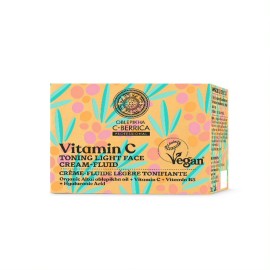 Natura Siberica Oblepikha C Berrica Vitamin C Τονωτική 24ωρη Κρέμα Προσώπου Λεπτόρρευστης Υφής για Όλους τους Τύπους Επιδερμίδας 50ml