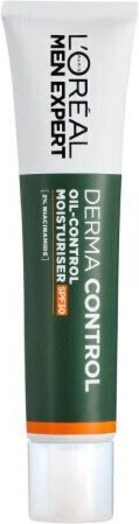 LOreal Paris Men Expert Derma Oil Control SPF30 Ανδρική Ενυδατική Κρέμα Προσώπου / Ρύθμιση της Λιπαρότητας 40ml
