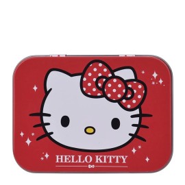 Take Care Hello Kitty Glitter Band Aids Metal Box Μεταλλικό Κουτί με Αυτοκόλλητα Επιθέματα 24 Τεμάχια