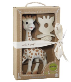 Sophie La Giraffe so Pure η Καμηλοπάρδαλη 1 Τεμάχιο - Φυσικός Δακτύλιος Οδοντοφυΐας για 0m+ 1 Τεμάχιο [616624]