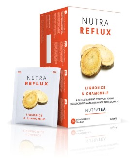 Nutra Tea Reflux Liquorice & Chamomile για το Στομάχι - Θεραπευτικό Αφέψημα 40gr [20 Φακελίσκοι]