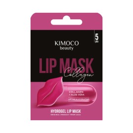 Kimoco Lip Patches Collagen & Aloe Vera Lifting & Hydrating Μάσκα Χειλιών για Σύσφιξη & Ενυδάτωση με Κολλαγόνο & Αλόη 5 Τεμάχια
