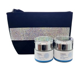 CollaZen+ PROMO Hyalouronic Cream Ενυδατική Κρέμα Προσώπου 2x50ml - ΔΩΡΟ Μαύρο Βελούδινο Νεσεσέρ