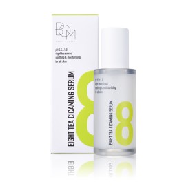 BOM Eight Tea Cicaming Serum Ενυδατικός & Καταπραϋντικός Ορός Προσώπου με Εκχυλίσματα Τσαγιού 38ml