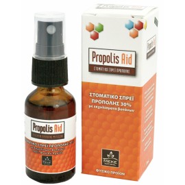 ΜΕ.Κ.Ε Propolis Aid Στοματικό Spray Πρόπολης με 30% Εκχυλίσματα Βοτάνων για Βήχα, Ερεθισμούς του Λαιμού και Λοιμώξεις Αναπνευστικού 20ml