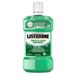 Listerine® Teeth & Gum Defence Στοματικό Διάλυμα για πιο Υγιή Ούλα Fresh Mint 500ml