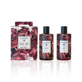 Blue Scents Gift Box Dark Cherry Shower Gel Αφρόλουτρο Σώματος 300ml - Body Lotion Ενυδατικό Γαλάκτωμα Σώματος 300ml