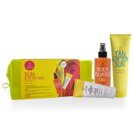 Youth Lab PROMO Sun & After Sun Value Set Sunscreen Cream SPF50 Αντηλιακή Κρέμα Προσώπου Υψηλής Προστασίας 50ml - Body Guard SPF30 Αντηλιακό Γαλάκτωμα Σώματος σε Σπρέι 200ml - ΔΩΡΟ Tan & After Sun Γαλάκτωμα για Μετά την Έκθεση στον Ήλιο 150ml
