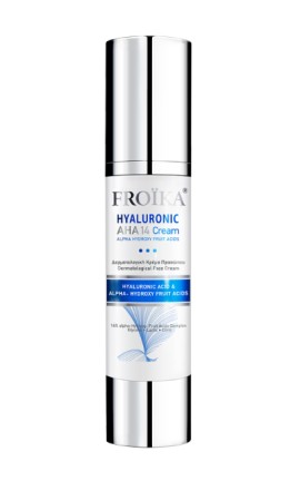 Froika Hyaluronic AHA 14 Cream Κρέμα Ανάπλασης Προσώπου με Α- Υδρόξυ Οξέα Φρούτων 14Pml