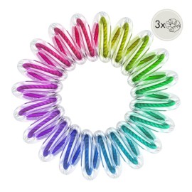Invisibobble Kids Original Magic Rainbow Παιδικά Λαστιχάκια Μαλλιών 3 Τεμάχια