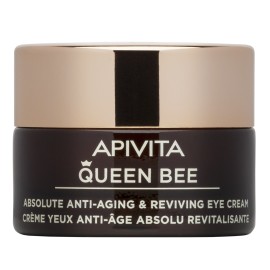 Apivita Queen Bee Κρέμα Ματιών Απόλυτης Αντιγήρανσης και Αναζωογόνησης με Βασιλικό Πολτό 15ml