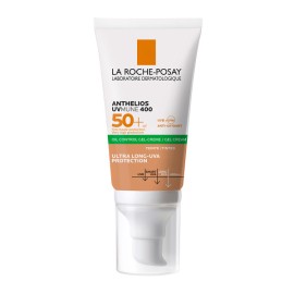 La Roche Posay Anthelios UVMune 400 Oil Control Gel Cream SPF50+ Αντηλιακή Κρέμα Προσώπου για Ματ Αποτέλεσμα με Χρώμα 50ml