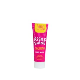 Aloe Colors Rise & Shine Glowing Face Mask Μάσκα Προσώπου για Λάμψη 60ml