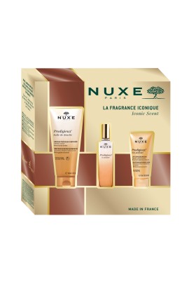 Nuxe PROMO La Fragrance Iconique Huile Prodigieux de Douche Αφρόλουτρο 100ml - Eau de Parfum Γυναικείο Άρωμα 30ml - Body Lotion Ενυδατικό Γαλάκτωμα Σώματος 30ml