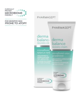 Pharmasept Derma Balnace Recovery Cream Επανορθωτική Κρέμα Προσώπου με Πρεβιοτικά 100ml