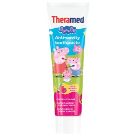 Theramed Peppa Pig Οδοντόκρεμα για Παιδιά από 0-6 Ετών Κατά της Τερηδόνας με Φθόριο 1.000 ppmF Κόκκινα Φρούτα 50ml