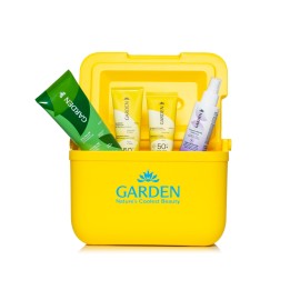 Garden PROMO Safe Cooler Aloe Vera Gel Προσώπου & Σώματος 75ml & SPF50 Αντηλιακό Γαλάκτωμα Προσώπου & Σώματος 75ml & SPF50+ Αντηλιακή Κρέμα Προσώπου με Υαλουρονικό Οξύ 25ml & Icaridin 20% Εντομοαπωθητικό Γαλάκτωμα 100ml & ΔΩΡΟ Μίνι Ψυγείο Παραλίας