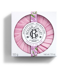 Roger & Gallet Feuille De The Savon Bienfaisant Αρωματική Πλάκα Σαπουνιού 100gr