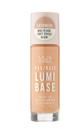MUA Pro Base Lumi Base Cashmere Βάση Μακιγιάζ 33ml