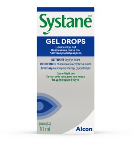 Alcon Systane Gel Drops Οφθαλμικό Gel Κατά της Ξηροφθαλμίας 10ml