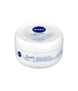 Nivea Soft Moisturizing Cream Ενυδατική Κρέμα Σώματος 200ml