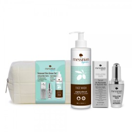 Messinian Spa PROMO Balanced Skin Face Wash Orange & Cucumber Απαλό Καθαριστικό Προσώπου Πορτοκάλι Αγγούρι 300ml & 10% Νιασιναμίδη Everlasting Youth Serum Ορός Προσώπου & Λαιμού 30ml & ΔΩΡΟ Νεσεσέρ