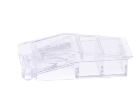 Salud Pill Cutter Θήκη & Κόφτης Χαπιών 2 Θέσεων Διάφανο 1 Τεμάχιο