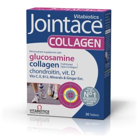 Vitabiotics Jointace Collagen Συμπλήρωμα Διατροφής για την Υγεία & την Ευλυγισία των Αρθρώσεων 30 Ταμπλέτες