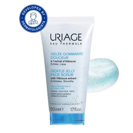 Uriage Gentle Jelly Face Scrub Gel Απολέπισης 50ml