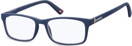 Montana Eyewear Blue Light Filter Dark Blue PC Protection Γυαλιά Ανάγνωσης Με Φίλτρο Μπλε Φωτός +3.50 [BLF73B]