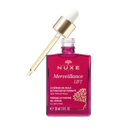 Nuxe Merveillance LIFT Firming Activating Oil Serum Ρουτίνα Σφριγηλότητας Προσώπου και Επανόρθωσης Ρυτίδων 30ml