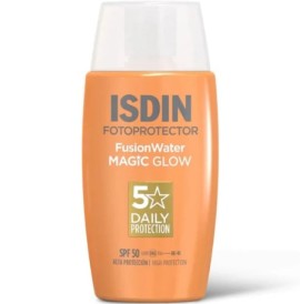 Isdin Fotoprotector SPF50 Fusion Water Magic Glow Αντηλιακό Προσώπου Ελαφριάς Υφής 50ml