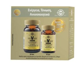 Solgar PROMO VM-2000™ Συμπλήρωμα Διατροφής με Σύμπλεγμα Πολυβιταμινών 60+30 Ταμπλέτες