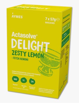 Aymes ActaSolve Delight Θρεπτικό Επιδόρπιο με Γεύση Λεμόνι 7 Φακελίσκοι x 57gr