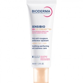Bioderma Sensibio AR+ CC Cream SPF50+ Light Αντηλιακή Κρέμα Προσώπου με Χρώμα Κατά της Ερυθρότητας 40ml