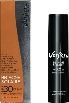 Version BB Acne Solaire SPF30 Αντηλιακή Κρέμα Προσώπου Με Τάση Ακμής 50ml