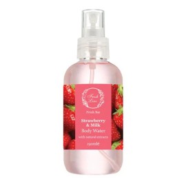 Fresh Line Strawberry & Milk Body Water Αρωματικό Νερό Σώματος Φράουλα & Γάλα 150ml
