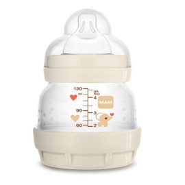 Mam Easy Start Anti-Colic Πλαστικό Μπιμπερό Κατά των Κολικών για 0m+ Εκρού 130ml [353SU]