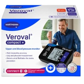 Hartmann Veroval Compact+ Ηλεκτρονικό Πιεσόμετρο Μπράτσου, 1τεμάχιο