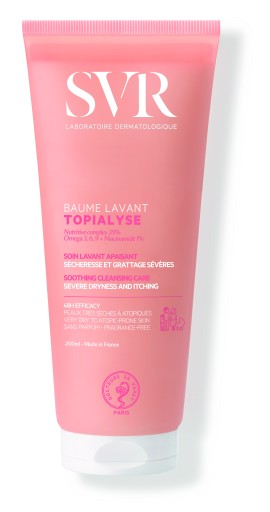 SVR Topialyse Baume Lavant Καθαριστική Κρέμα για Πολύ Ξηρό Δέρμα Πρόσωπο & Σώμα 200ml