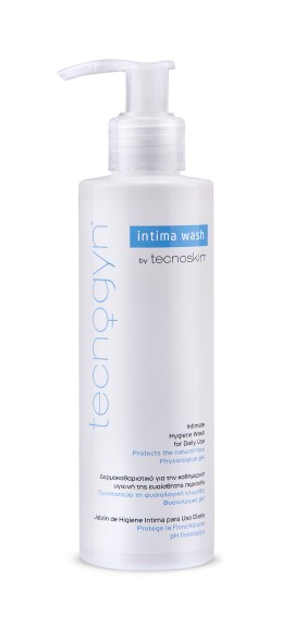 Tecnoskin Tecnogyn Intima Wash Δερμοκαθαριστικό για την Καθημερινή Υγιεινή της Ευαίσθητης Περιοχής 200ml