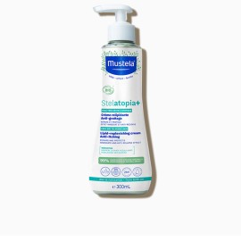 Mustela Stelatopia+ Lipid Replenishing Cream Μαλακτική Κρέμα Σώματος για Ατοπικές Επιδερμίδες 300ml με Αντλία