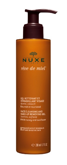 Nuxe Reve de Miel Face Cleansing & MakeUp Removing Gel Καθαρισμού Προσώπου - Ντεμακιγιάζ 200ml